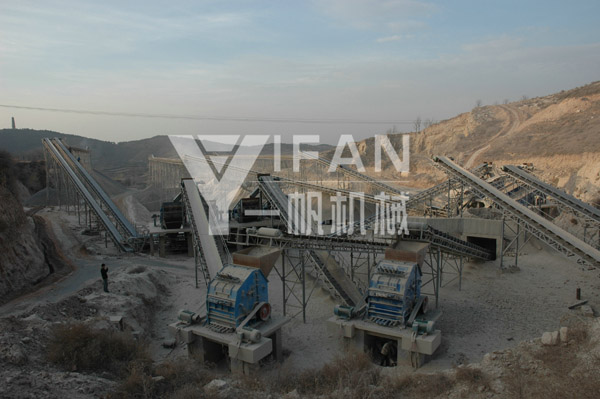 1000t/h Aggregate Production Line of Changzhi, Shanxi